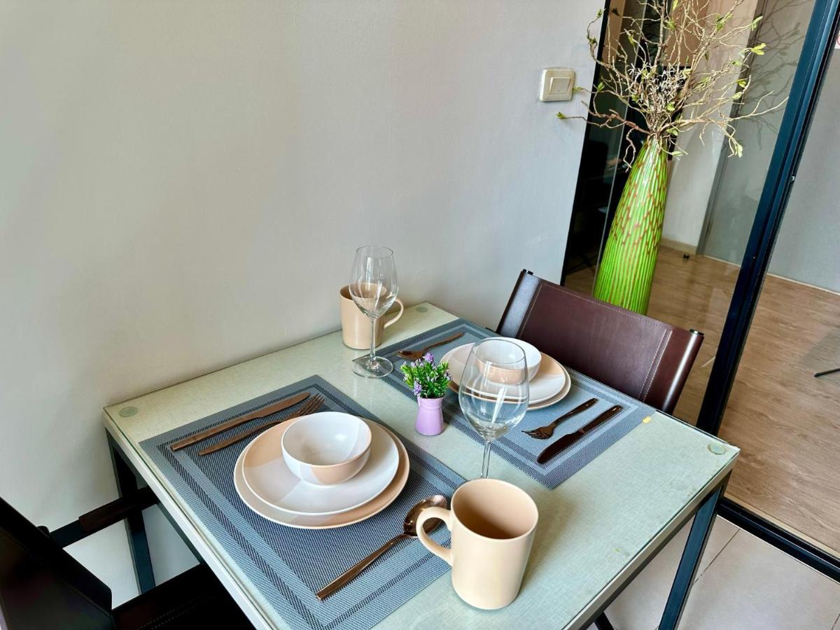 Best Location Condo With Swimming Pool, Gym, Sauna, Washing Mashine, Fast Internet In Central Of باتايا المظهر الخارجي الصورة
